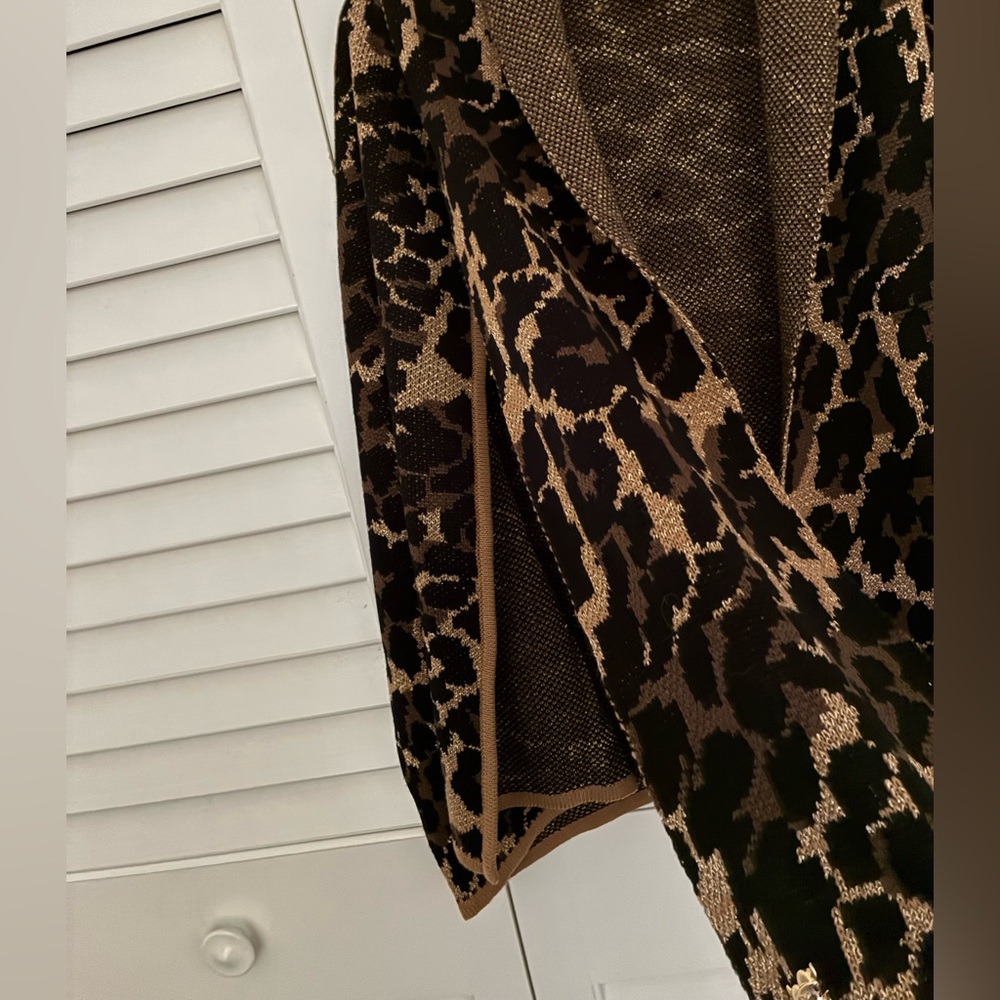 Vintage Betsy Animal Print Johnson Cape - Picture 3 of 3